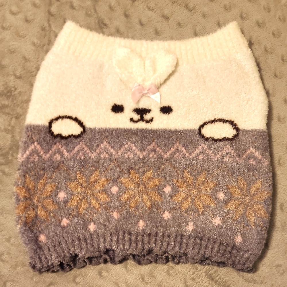 Japanese Knit Mini-skirt for Kids, 4/5